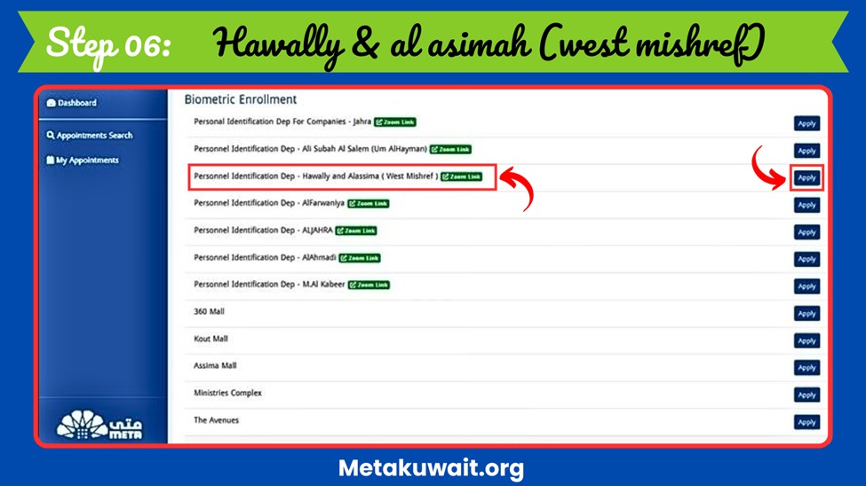 Hawally & Al Asimah (West Mishref).