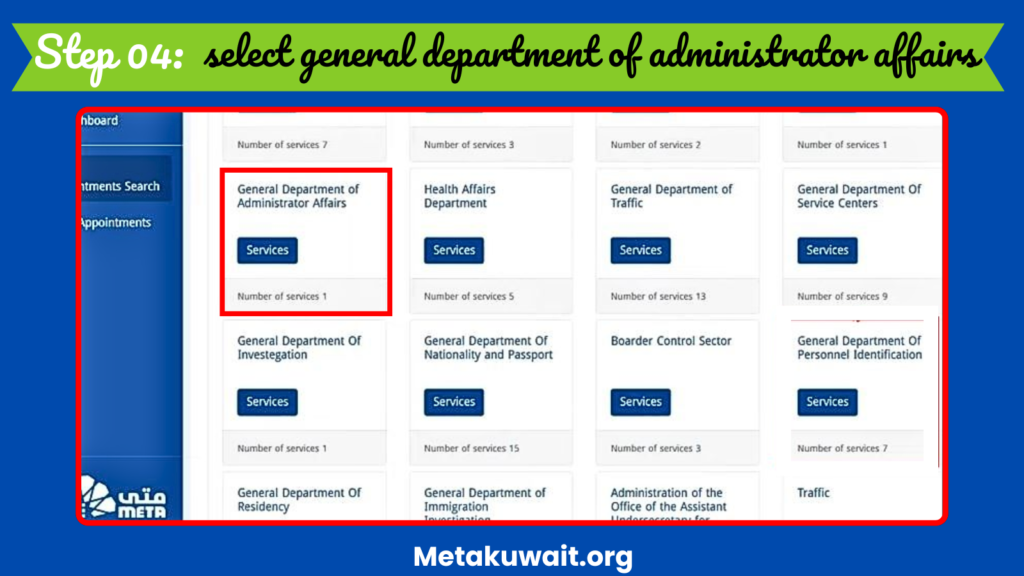 General Department of Administrator Affairs General Department of Administrator Affairs