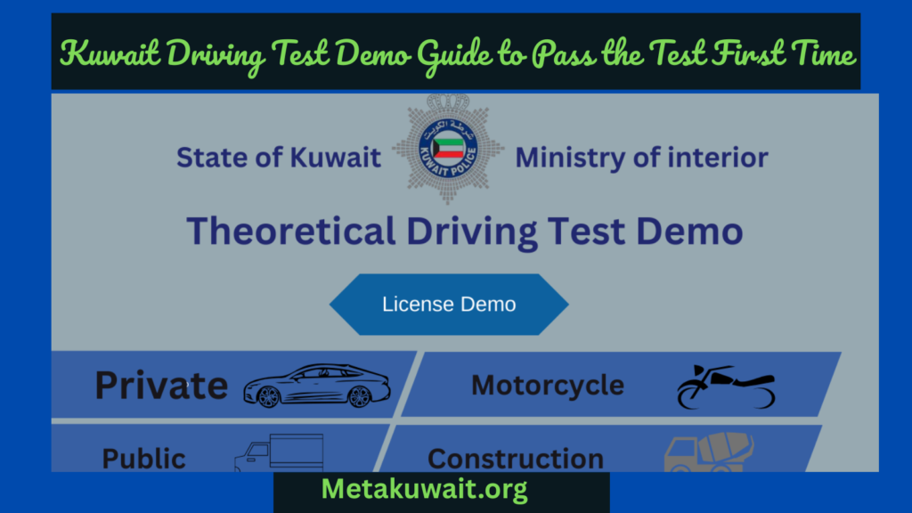 Kuwait Driving Test Demo